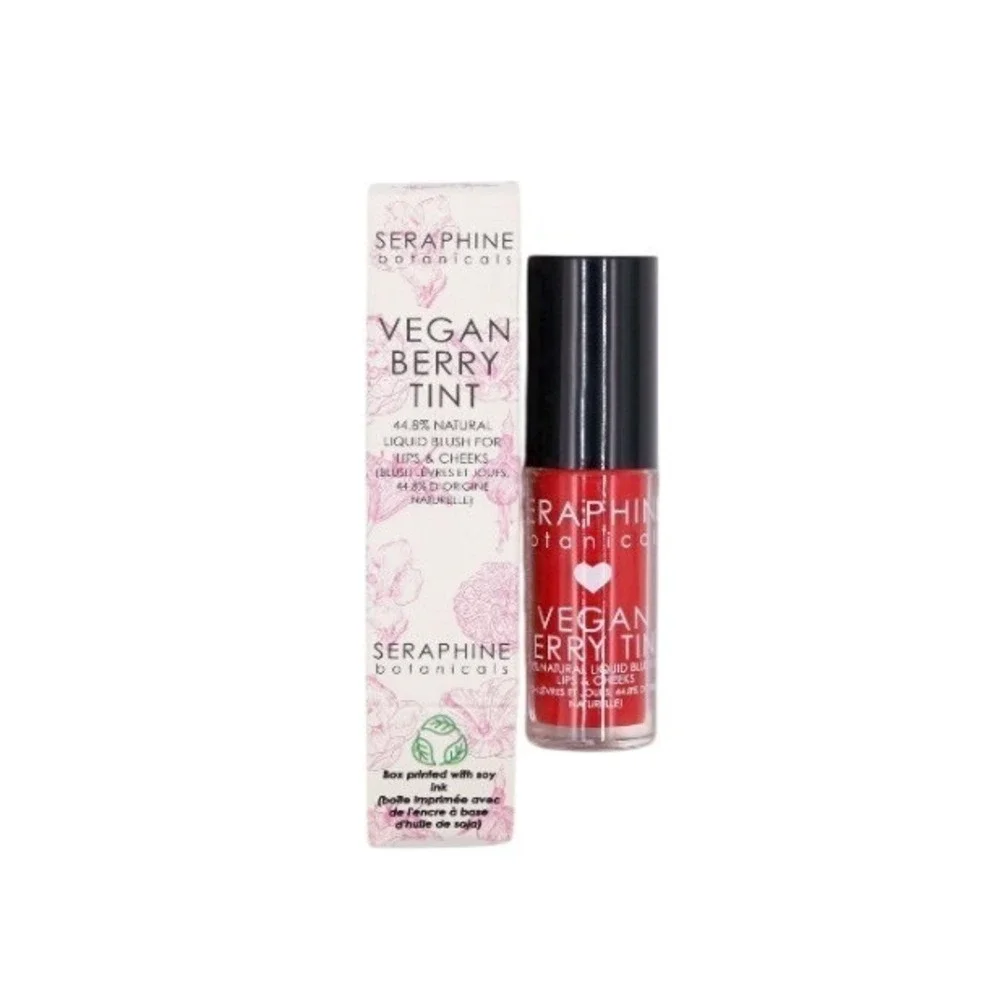 Seraphine Botanicals - Vegan Berry Tint - Cherry‎ Cream - .16 oz / 4.5 g